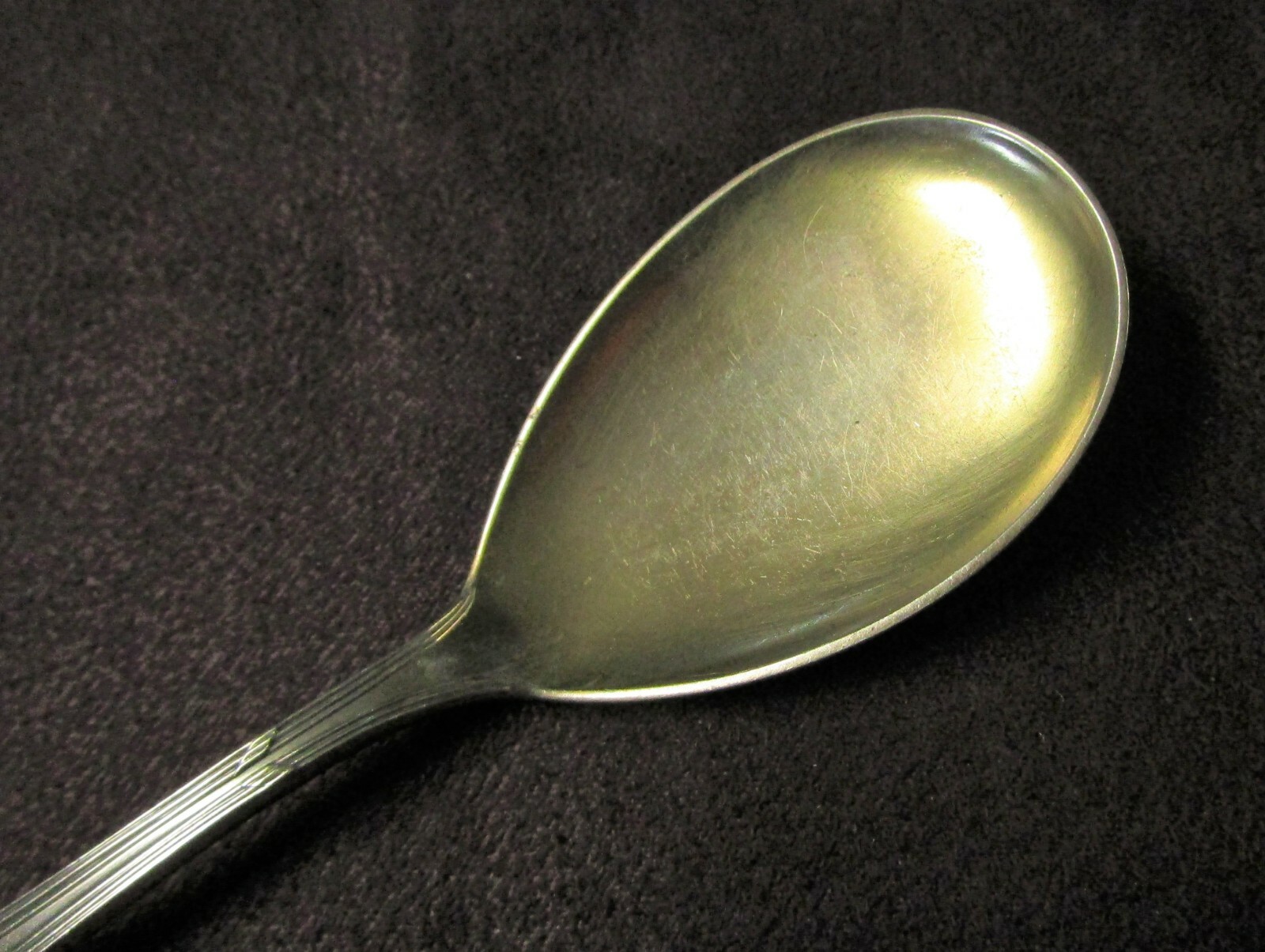 Antique German BSF Silverplate 13 Pc Ice Cream Set Art Deco Styling Gilded Bowls