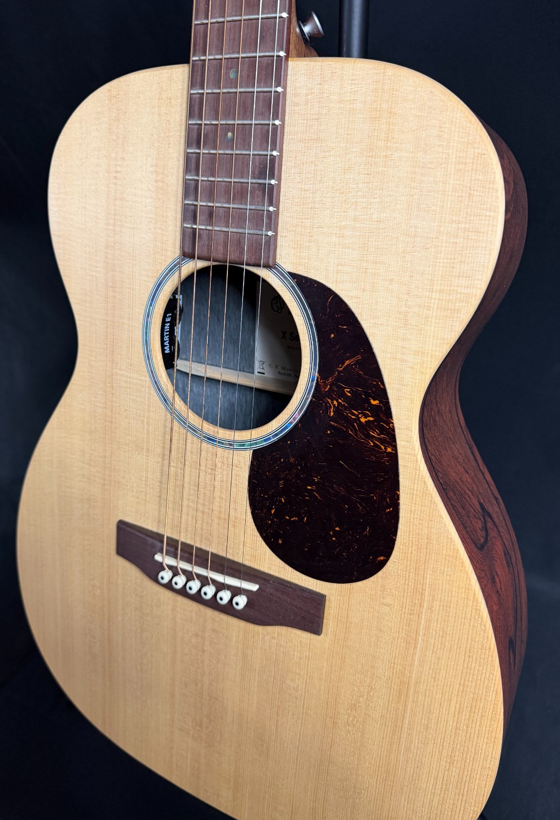 Martin 00-X2E Cocobolo Concert Acoustic-Electric Guitar Natural w/ Gig Bag (674)