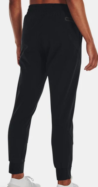 Under Armour UA Womens Unstoppable Woven Joggers / Pants Sz M L XL Black 1376929