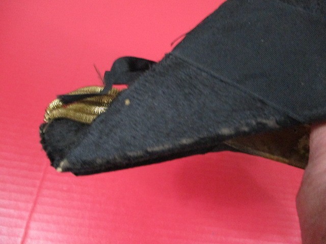 Civil War US Army M1859 Officer's Chapeau Hat w/Eagle Emblem - Original - RARE