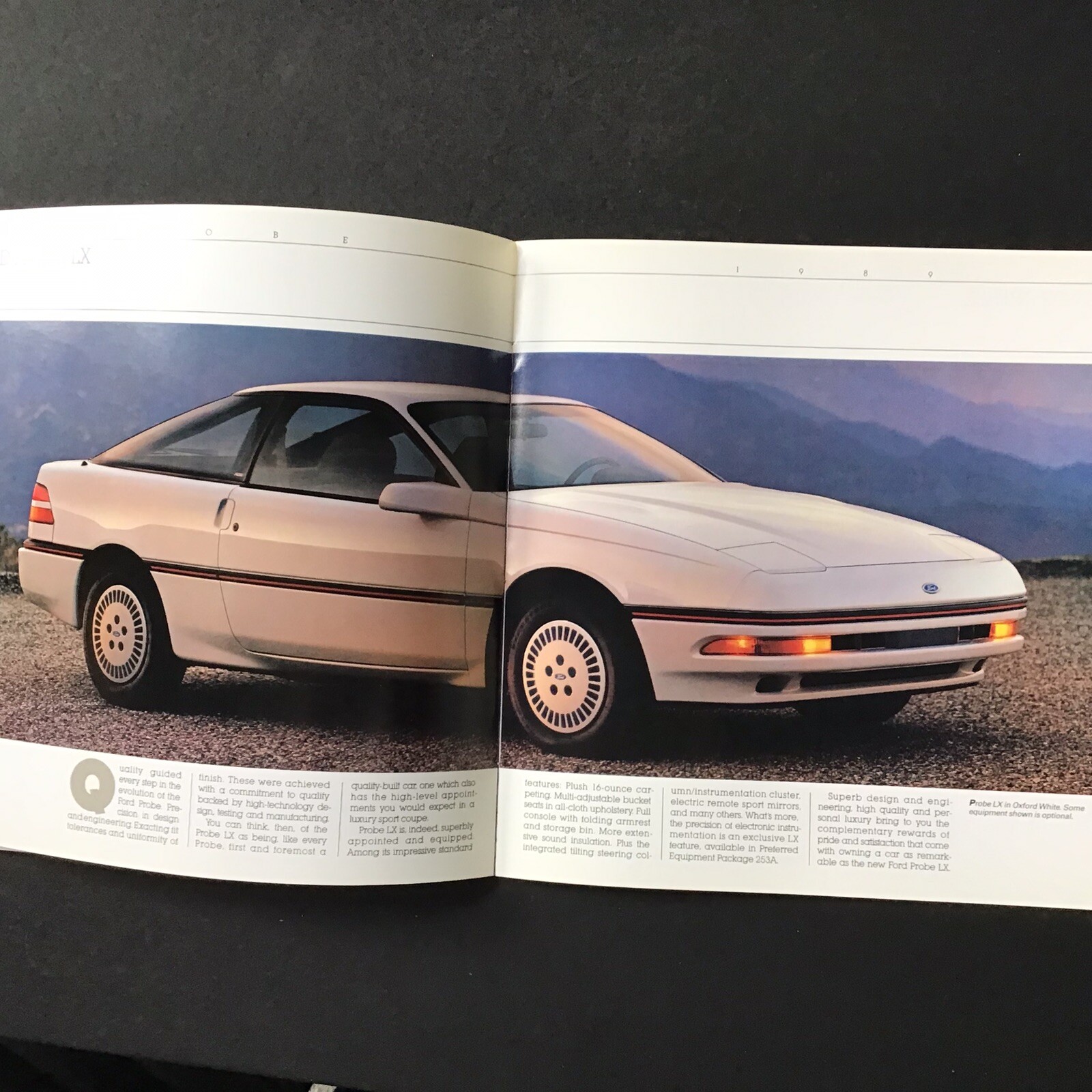1989 Ford Probe Dealer Sales Brochure - Ford Motor Company