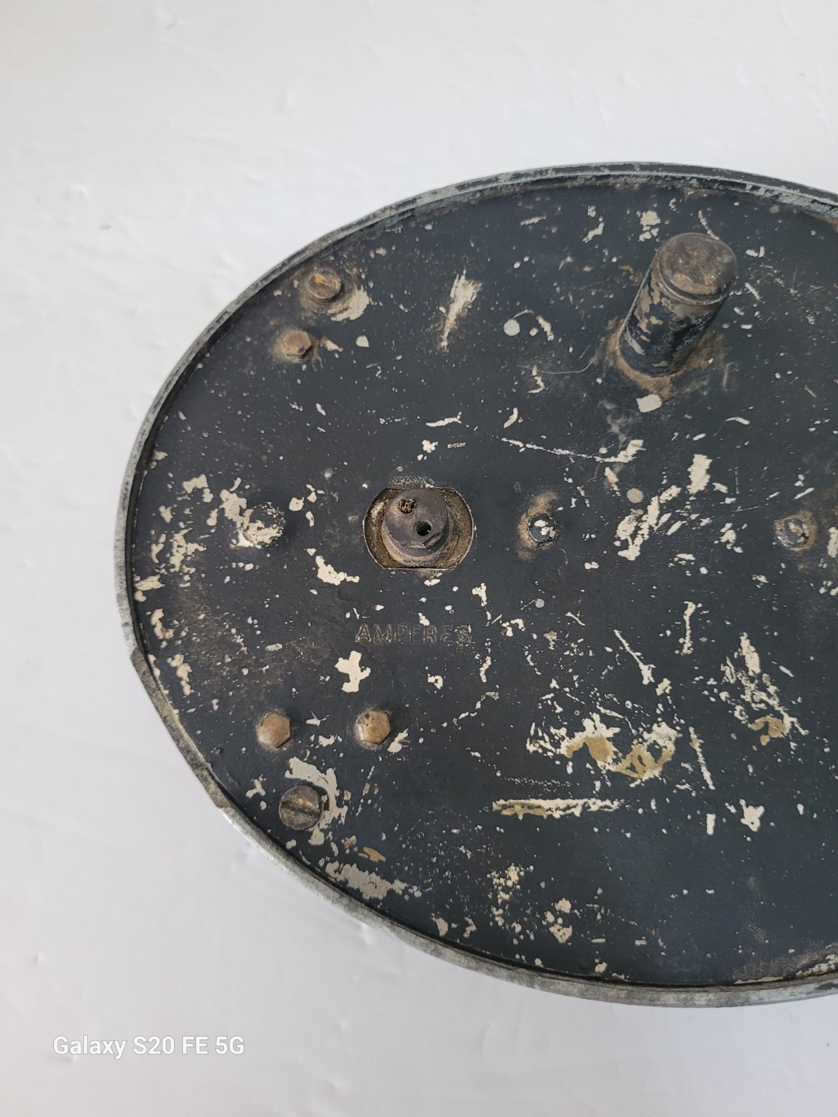 Electric Auto Volt And Amp Meter Weston Model 240 1900s Vintage Antique