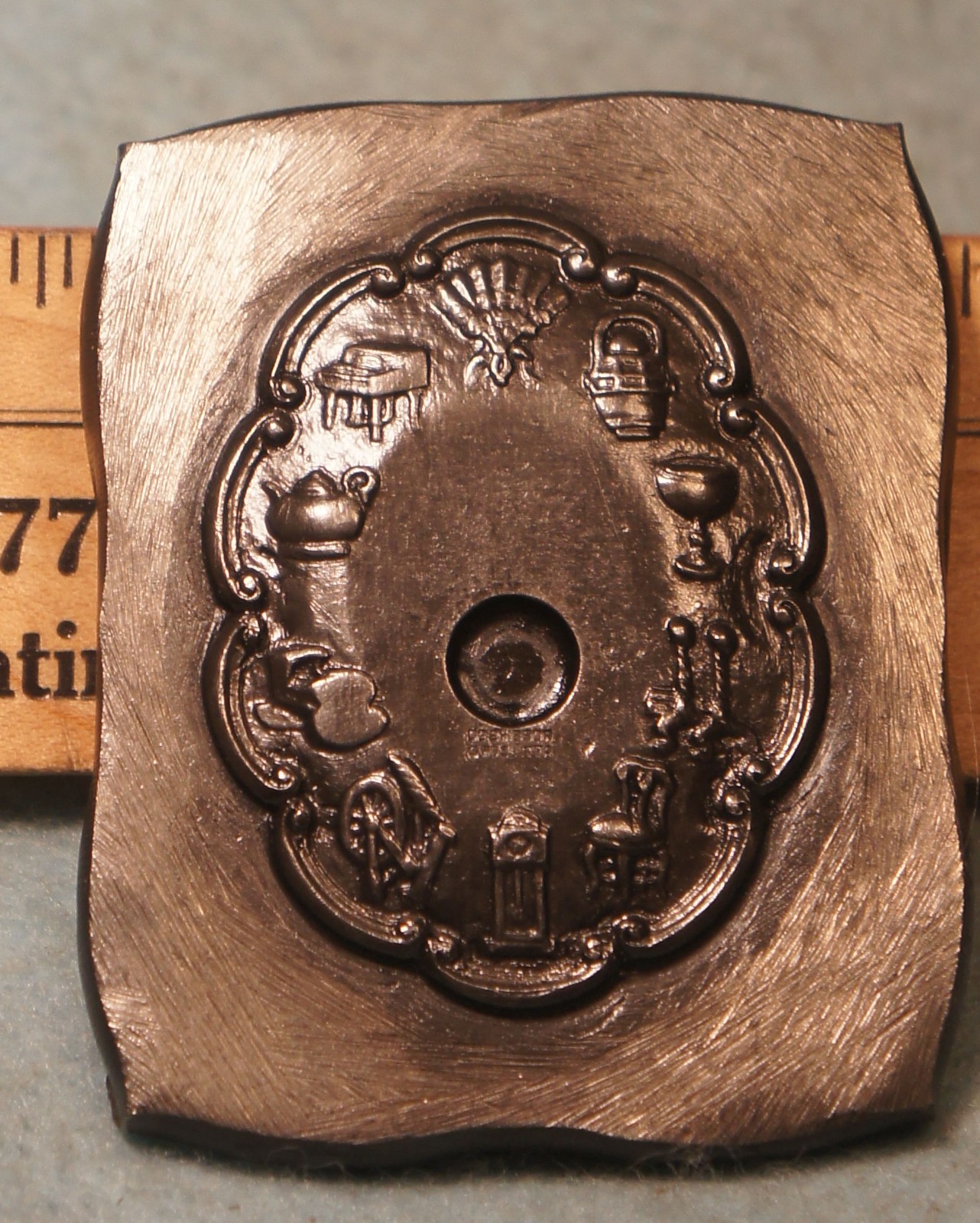 1939 MALT O MEAL Heirloom Cereal Premium STEEL STAMPING DIE Robbins RH721