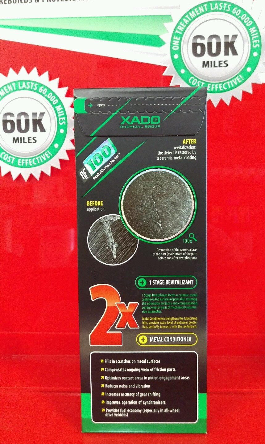 XADO 1 Stage MAXIMUM Manual Transmission Gearbox Repair Wear Protection Additive