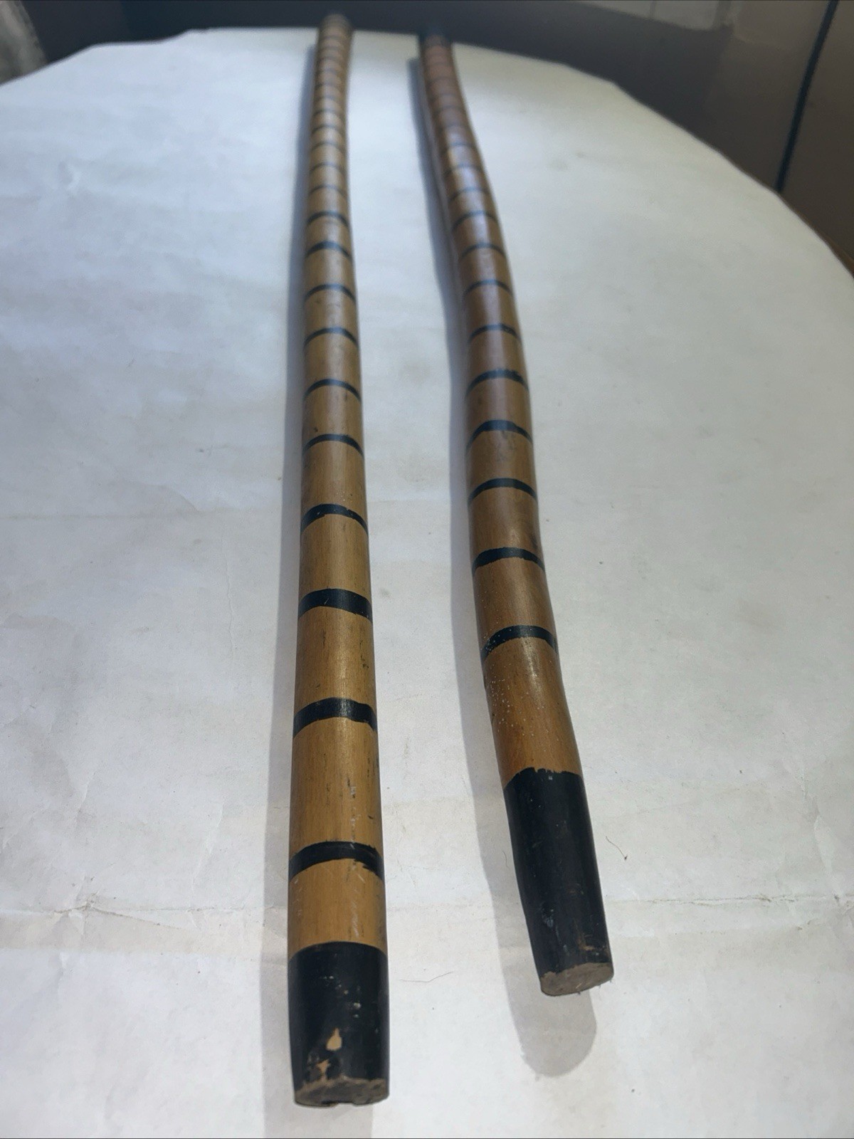 Vtg Rattan Fighting Sticks, Martial Arts, Karate, Cane