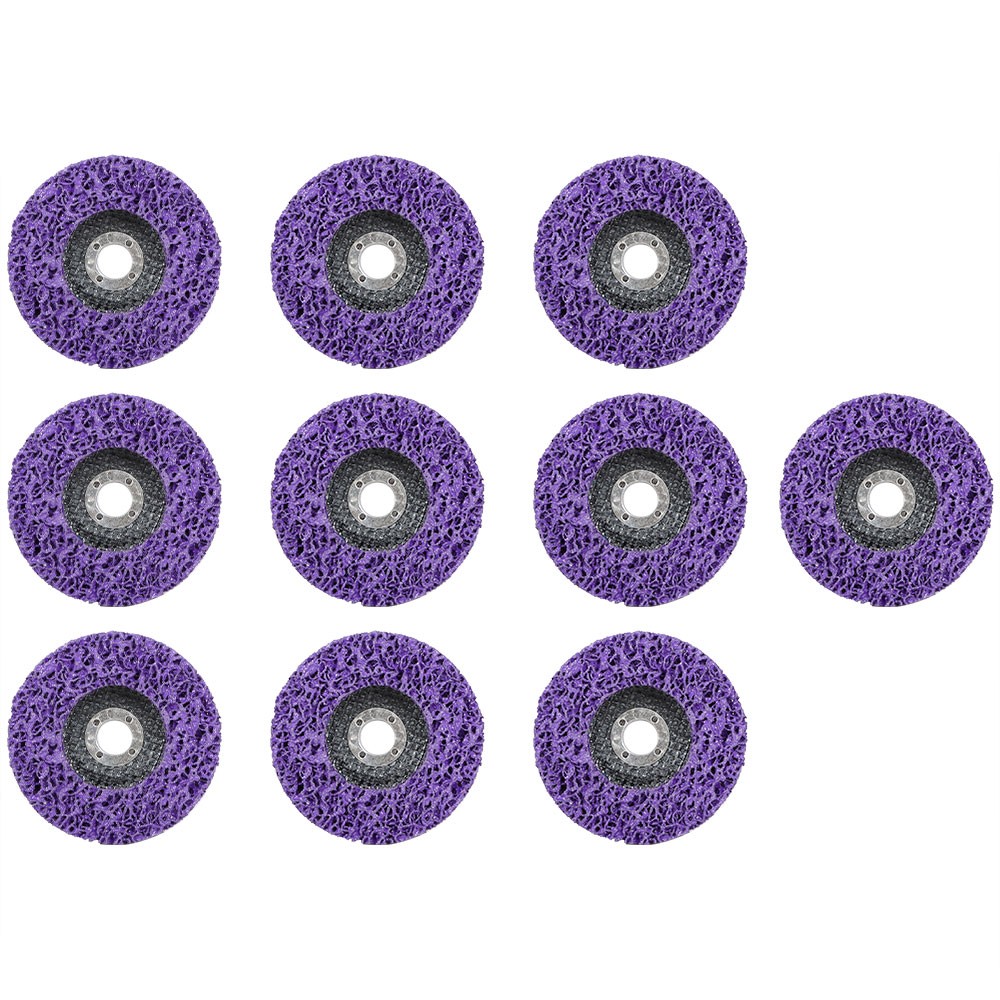 10Pack Strip Discs 4"x5/8" Stripping Wheel For Angle Grinders Paint Removal Disc