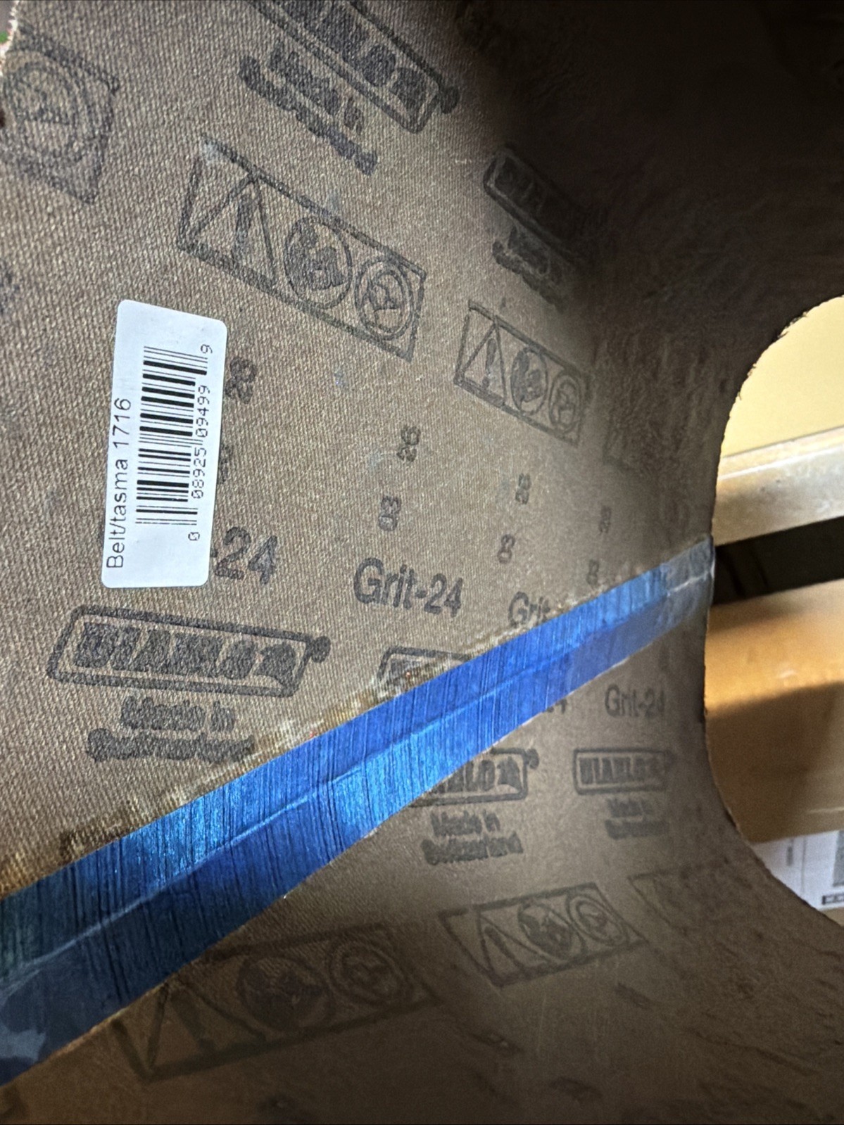 DIABLO 8 in. x 19 in. 24-Grit Sanding Belt for EZ-8 Sanders