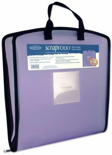 Scrapfolio withPhoto WindowPurple