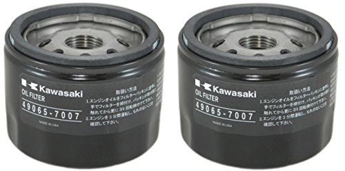 GENUINE OEM KAWASAKI 49065-0736 OIL FILTER; REPLACES 49065-0721 PACK OF 2
