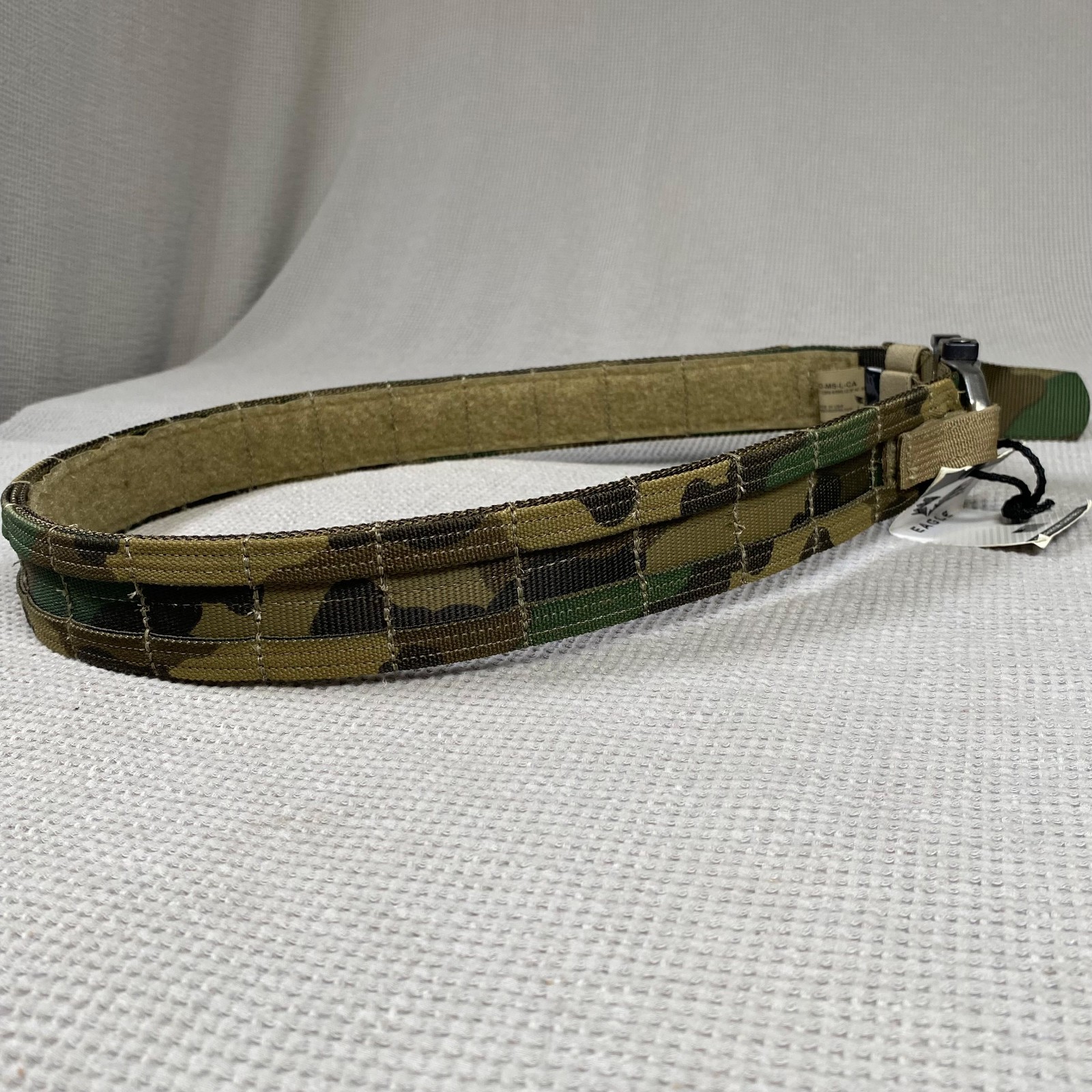 Eagle Industries Operator Gun Belt OGB Cobra Buckle D-Ring - M81 Woodland LARGE