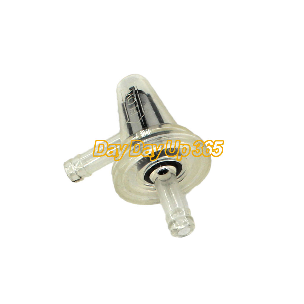 1/4" Inline Motorcycle Fuel Filter 90 Degree Angle 6mm 7mm & 2ft 6*9 Fuel Line