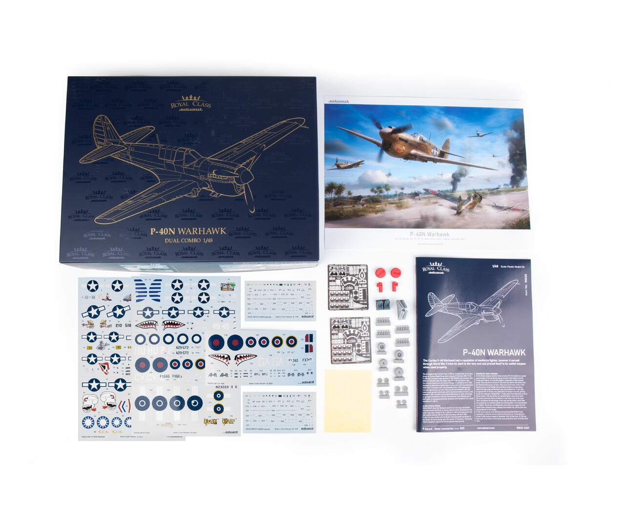 Eduard 1/48 P-40N Warhawk Royal Class Dual Combo R0025