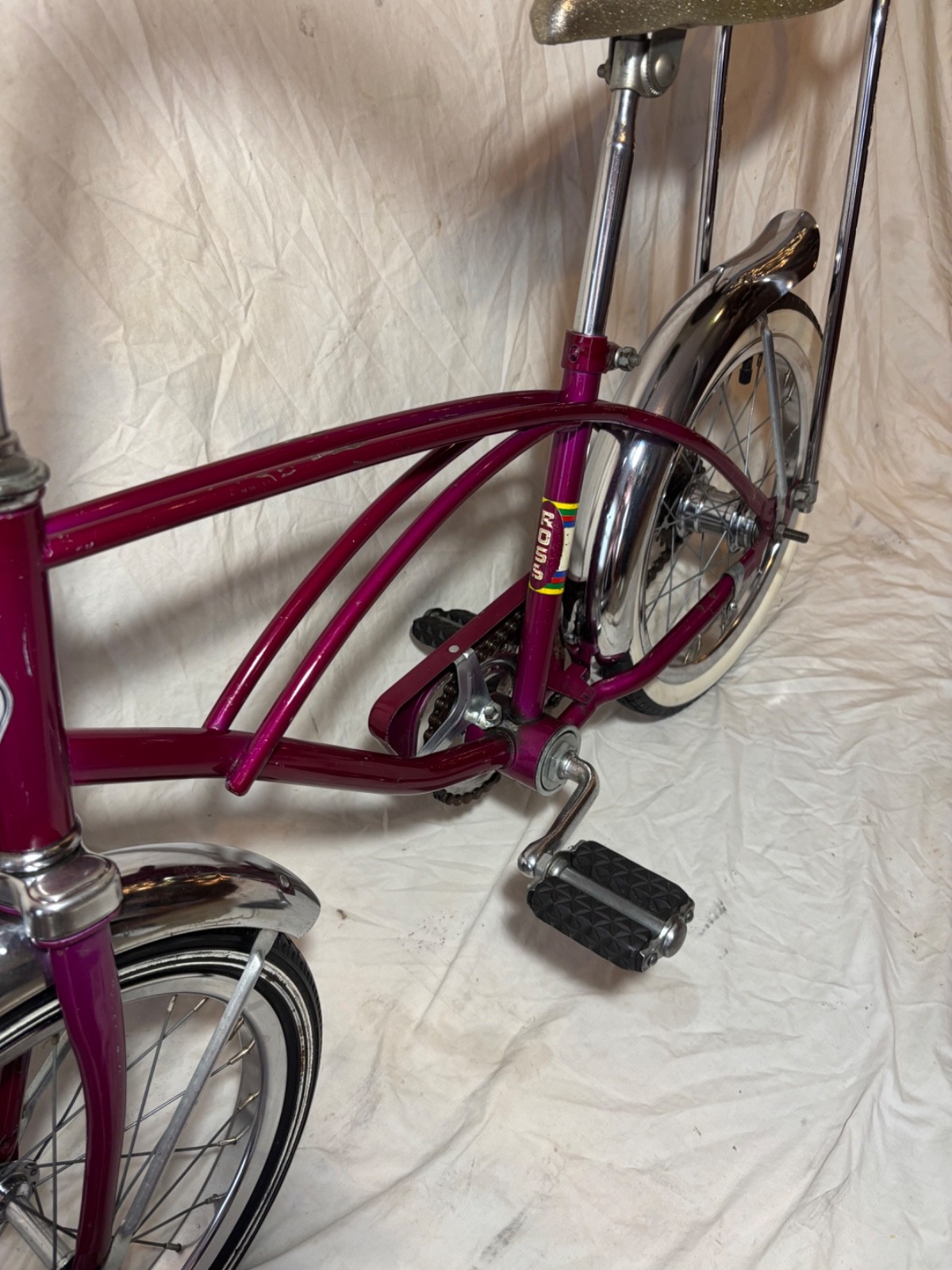 Rare Vintage 1960’s Barracuda 16 Muscle Bike. 16” Stingray Midget Style Original