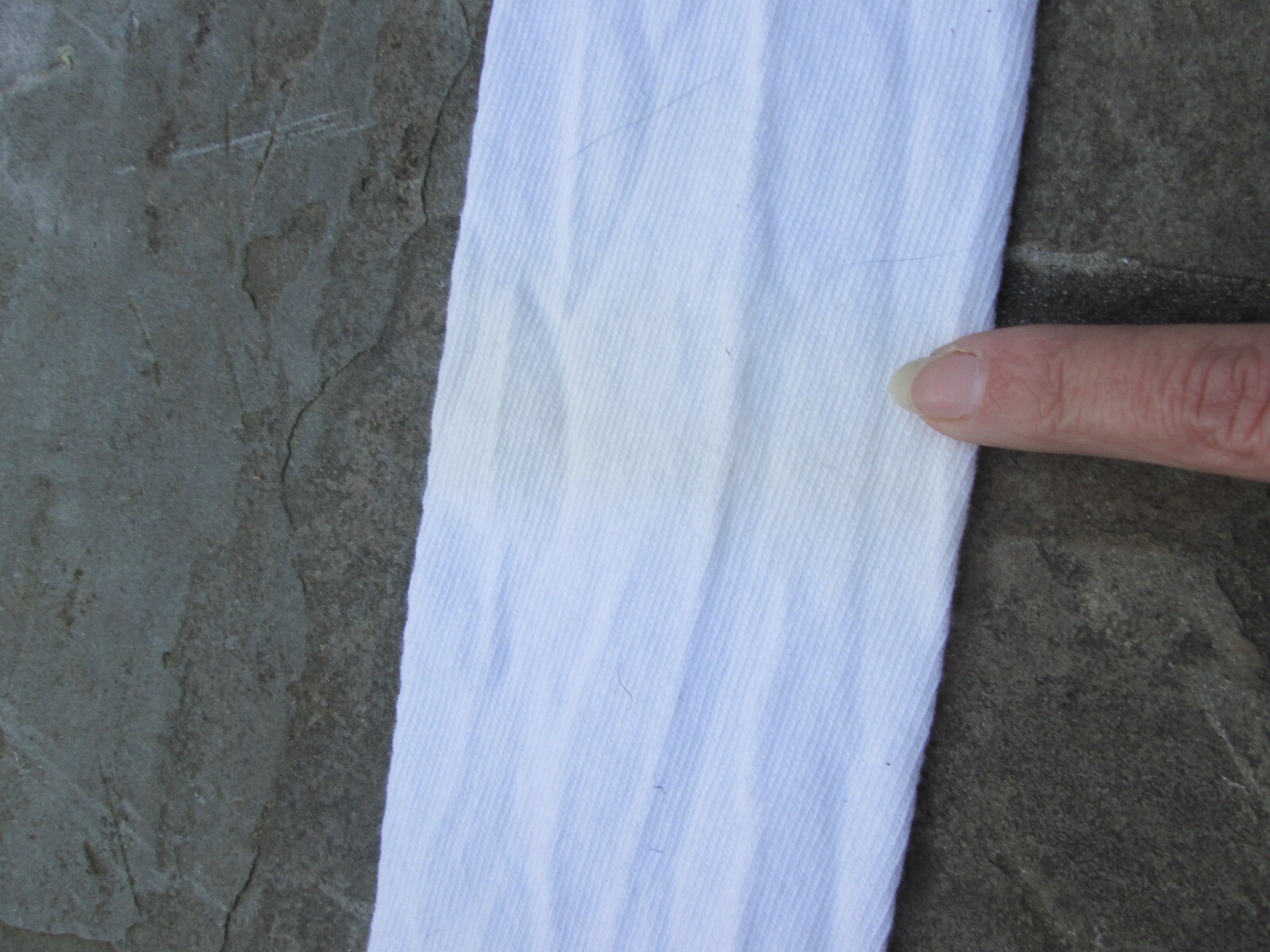 REENACTOR COLONIAL REV WAR 18-19TH C STOCKING SOLID SNOW BRIGHT WHITE COTTON NEW