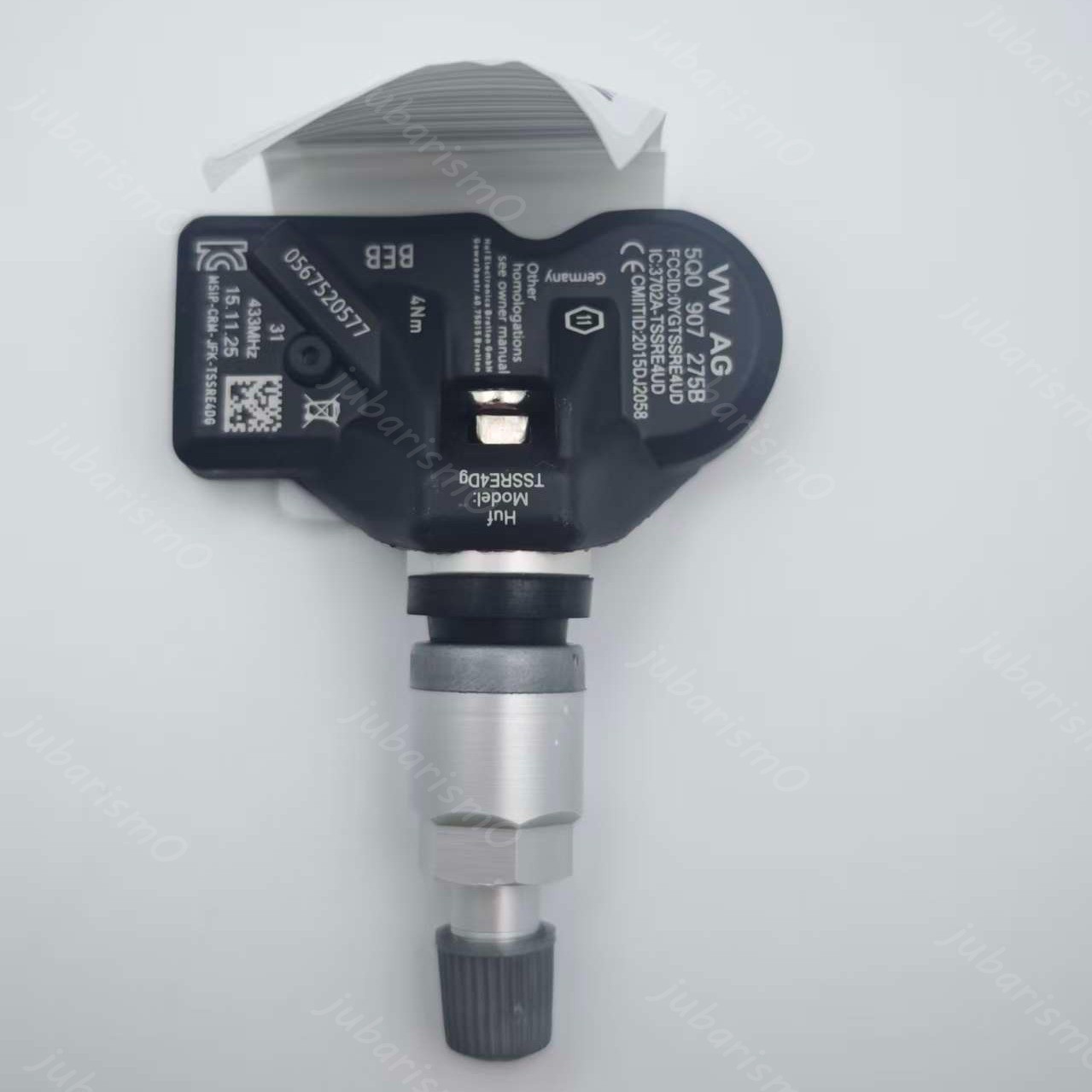 4PCS TPMS Tire Pressure Monitor Sensor For Audi Porsche 911 VW Tiguan 5Q0907275B