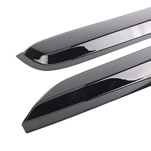 Smoke Black Outside Mount Rain Guards Window Visor 2019-2023 Sierra/Silverado