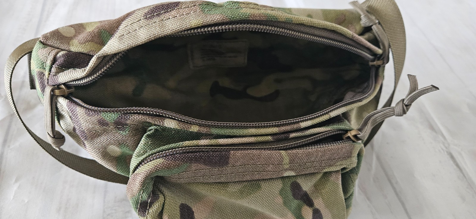 London Bridge Trading Three Zipper Waist Fanny Pack OCP Multicam LBT-2641B