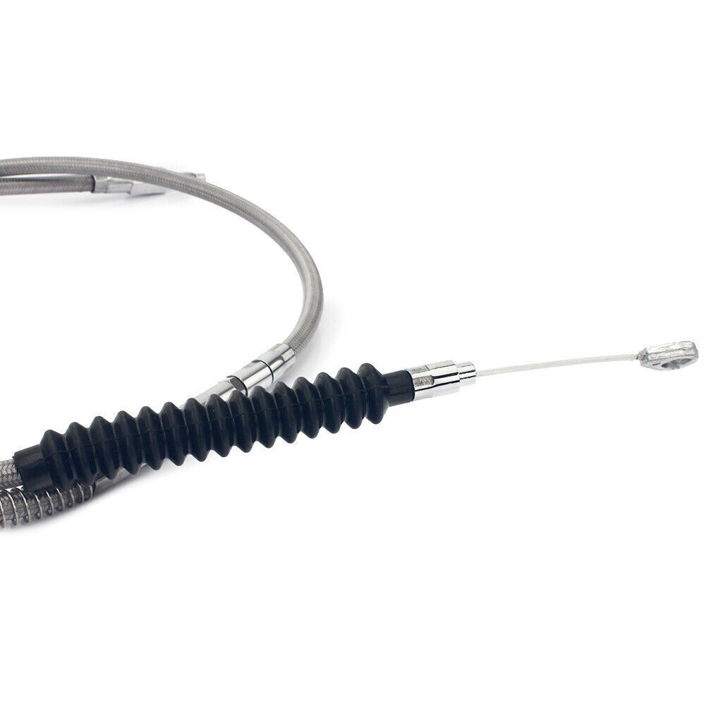 75" Stainless Steel Clutch Cable For Harley Dyna FXDWG Softail Fatboy Road King