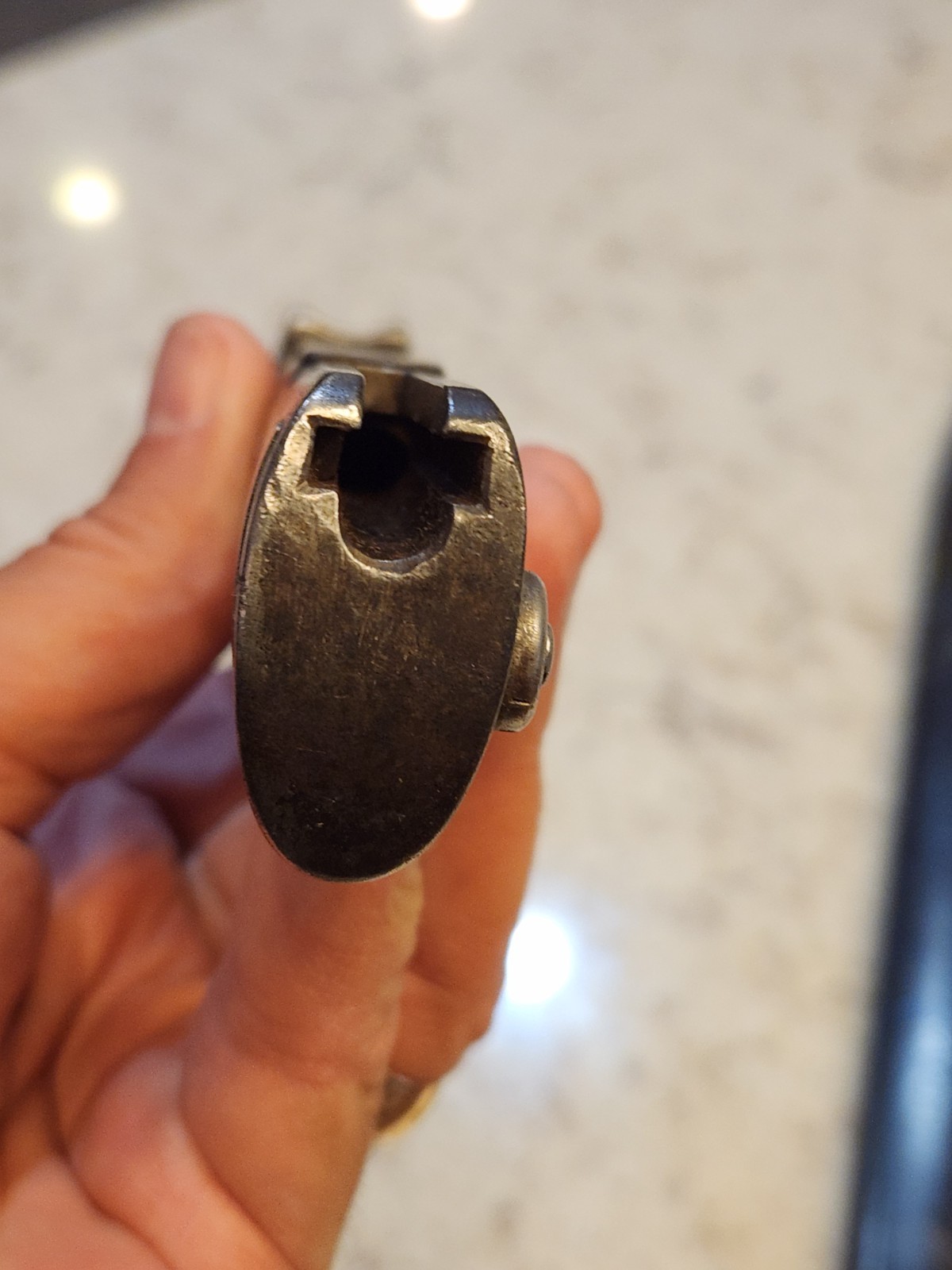 Original WWI German Butcher Blade Bayonet With Sheath (A-G Duisburg)