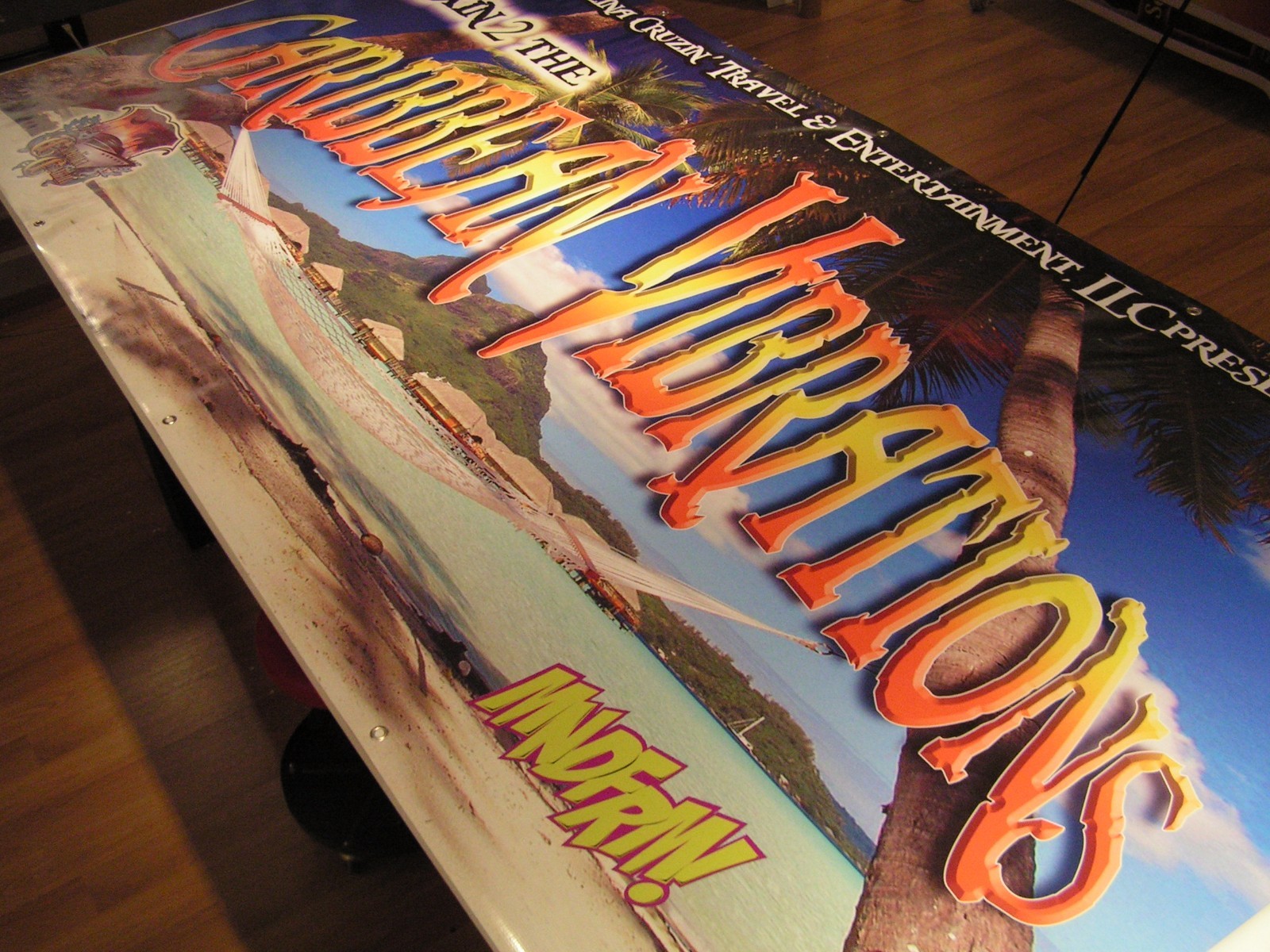 4' x 6' Full Color Custom Banner 13oz Vinyl - Same Day Shipping