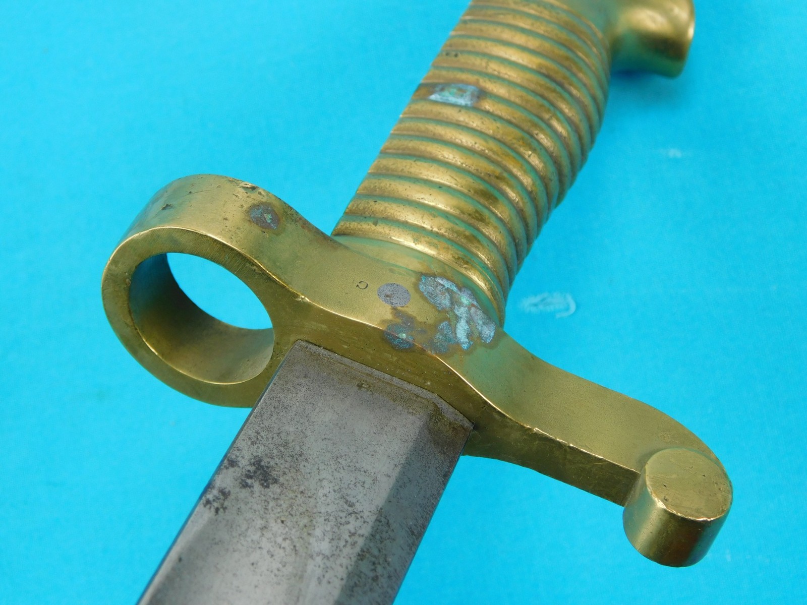 Antique Old US Civil War Bayonet Short Sword