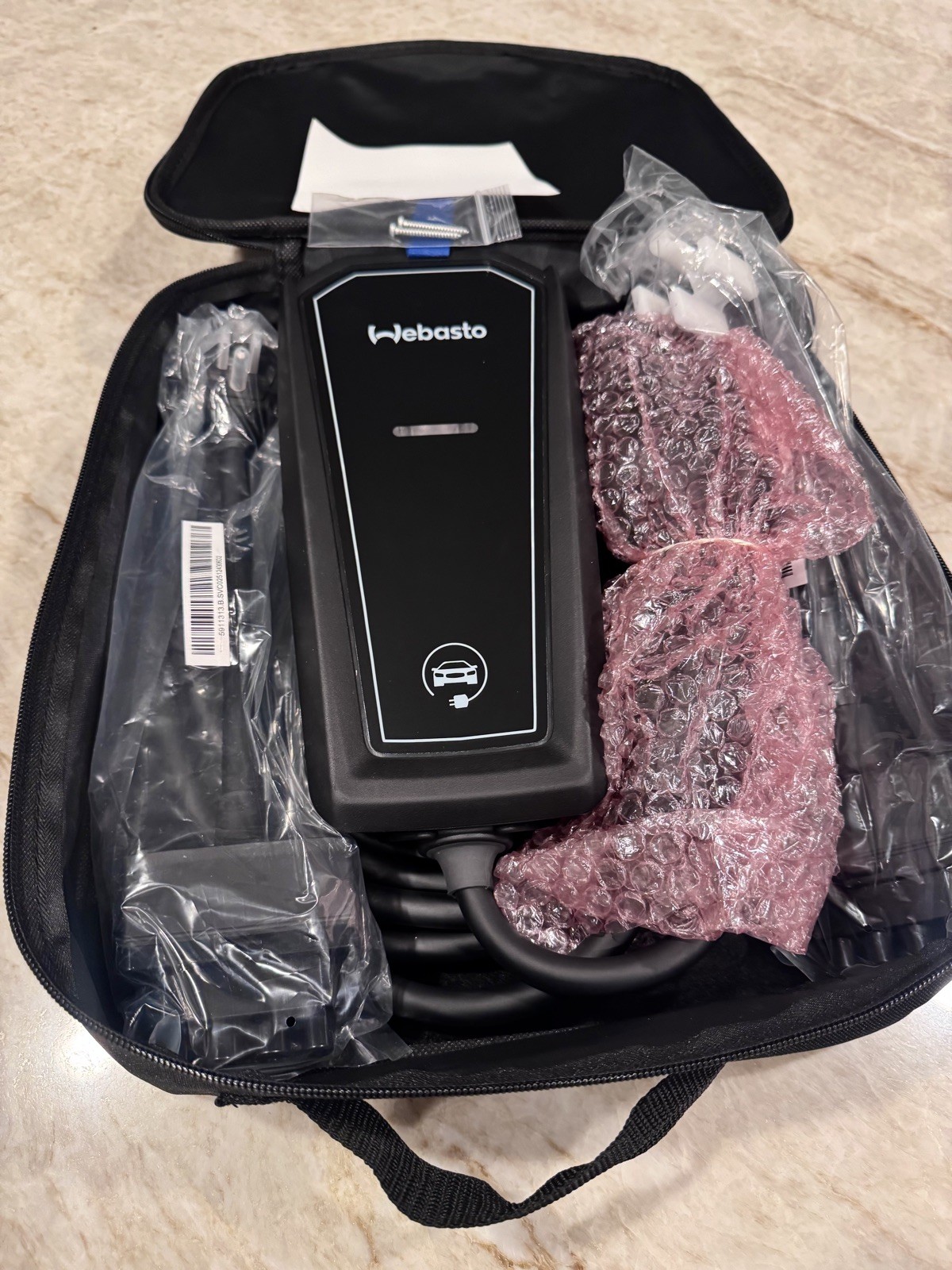 MERCEDES BENZ EQS EQB WEBASTO EV CHARGER OEM HOME CHARGING PLUG-IN CABLE CORD