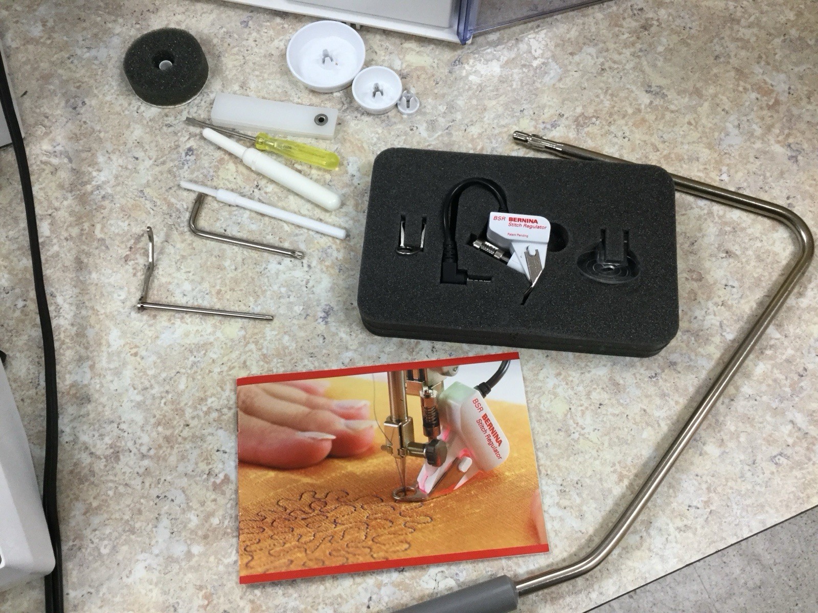 Bernina Aurora 440 QE Computerized Sewing Machine w/ BSR and Walking Foot