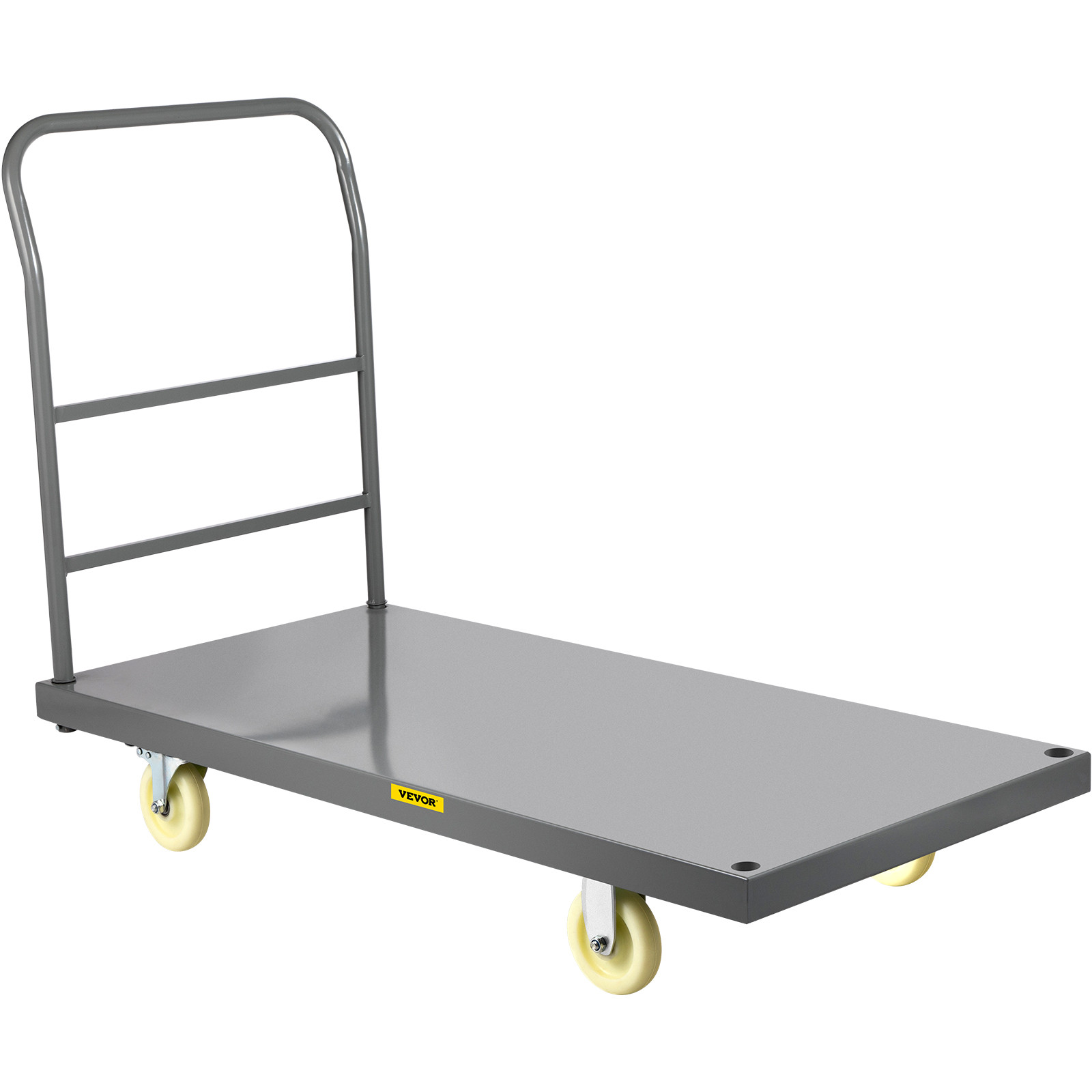 VEVOR Platform Truck 2000 lbs Capacity 47" x 24" x 32" Flatbed Cart Hand Truck