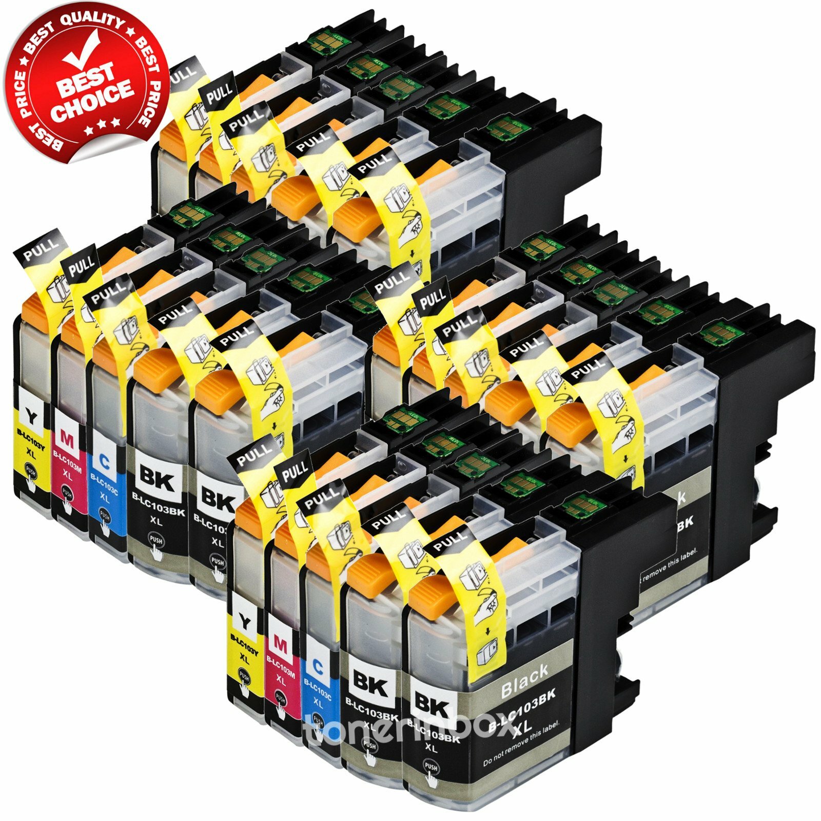 Printer Ink Cartridges for Bro LC103XL LC-103 XL MFC-J470DW MFC-J475DW J870DW