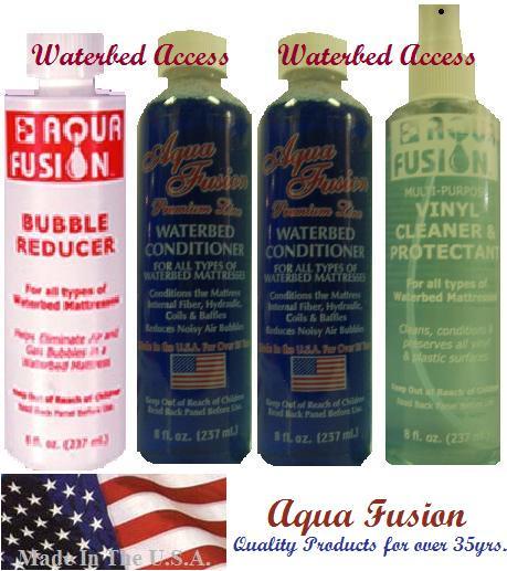 Waterbed Conditioner with Bubble Reducer and Vinyl Cleaner
