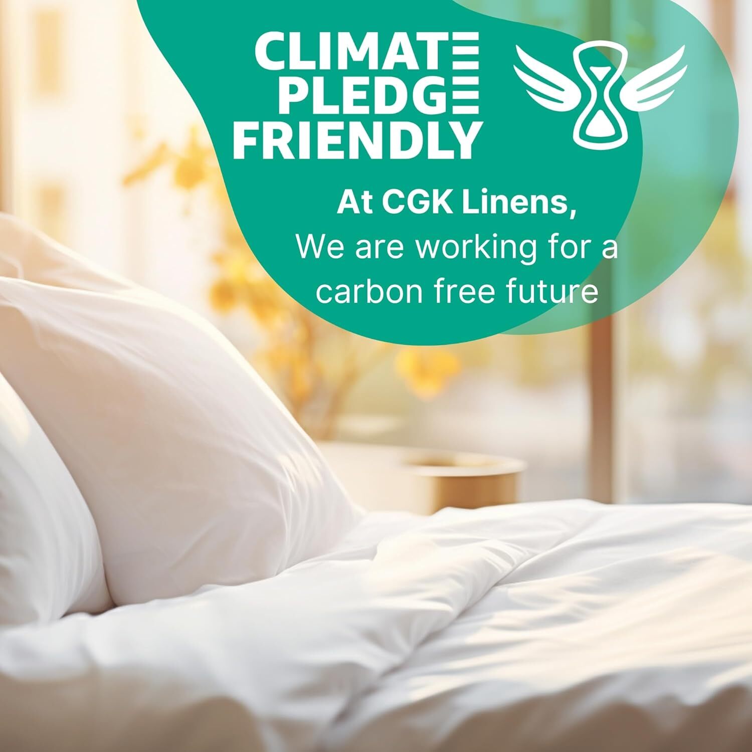 400 Thread Count 2 Pillowcase Set, 100% Cotton Soft Pillow Covers by CGK Linens