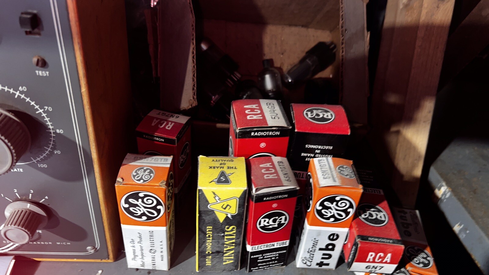 Antique Radios & Tubes. 20’s & 30’s. Also Tube Tester. Pickup.