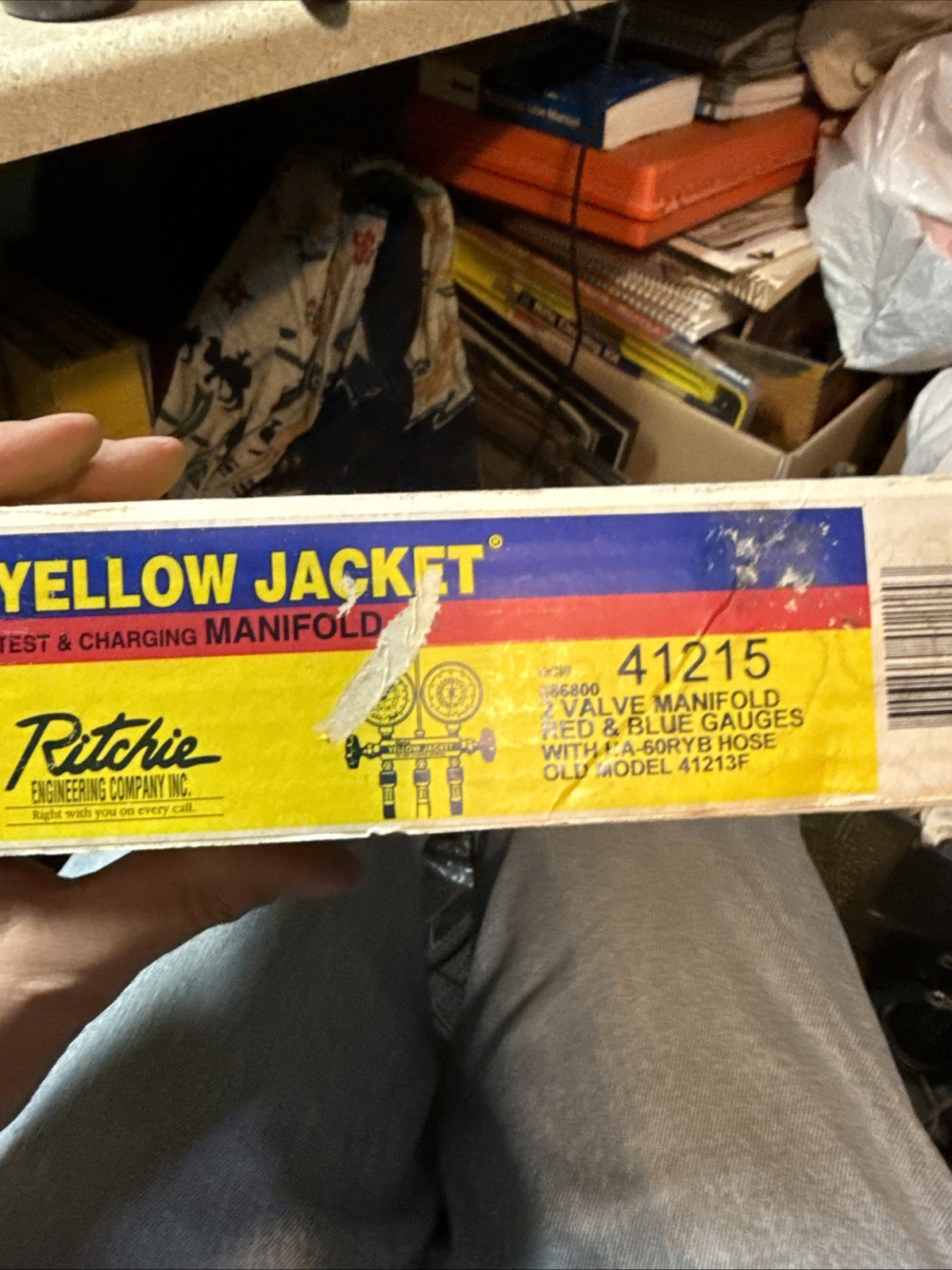 Yellow Jacket 41215 Testing & Charging Manifold Gauges R12 22 502