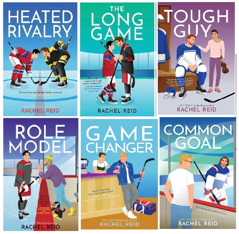 Heated Rivalry, Game Changer.....Rachel Reid 6 book set English Paperback