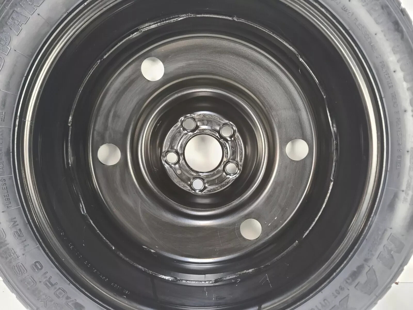 Compact Spare Tire Donut W/Jack Kit 18'' Fits 2019-2023 Lincoln Nautilus