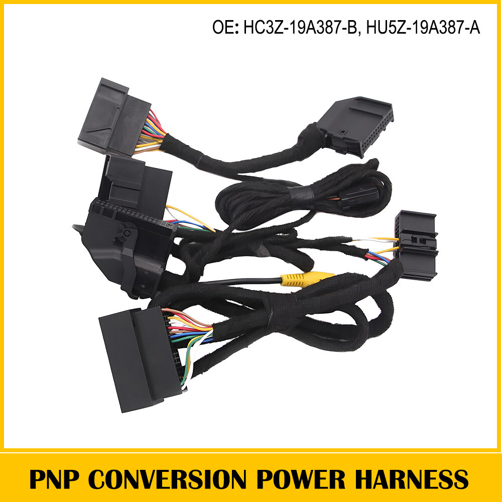 Plug&Play 4" TO PNP 8" Conversion Power Harness For Ford SYNC1 to SYNC 3 Upgrade