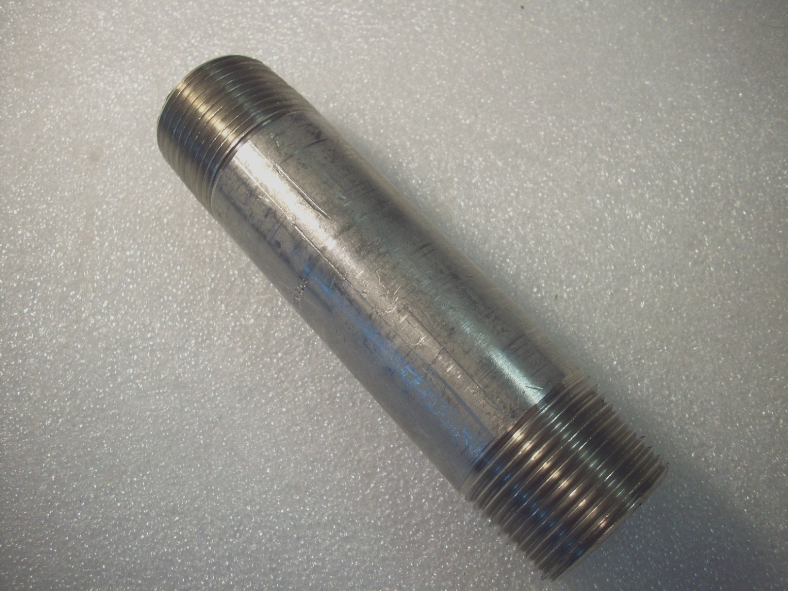 1" Mnpt X 5" Stainless Steel 304/L Pipe Nipple Sch 40