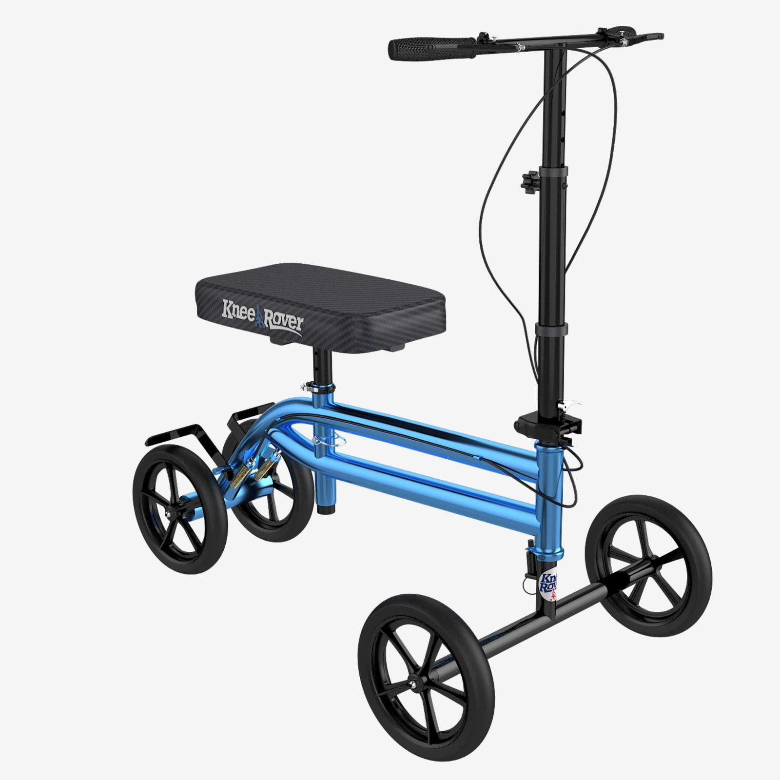 Economy KneeRover® Steerable Knee Walker Metallic Blue - Open Box