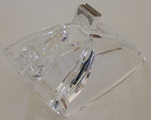 Beautiful, Fine Acrylic Desk Dispenser (Clear), NEW