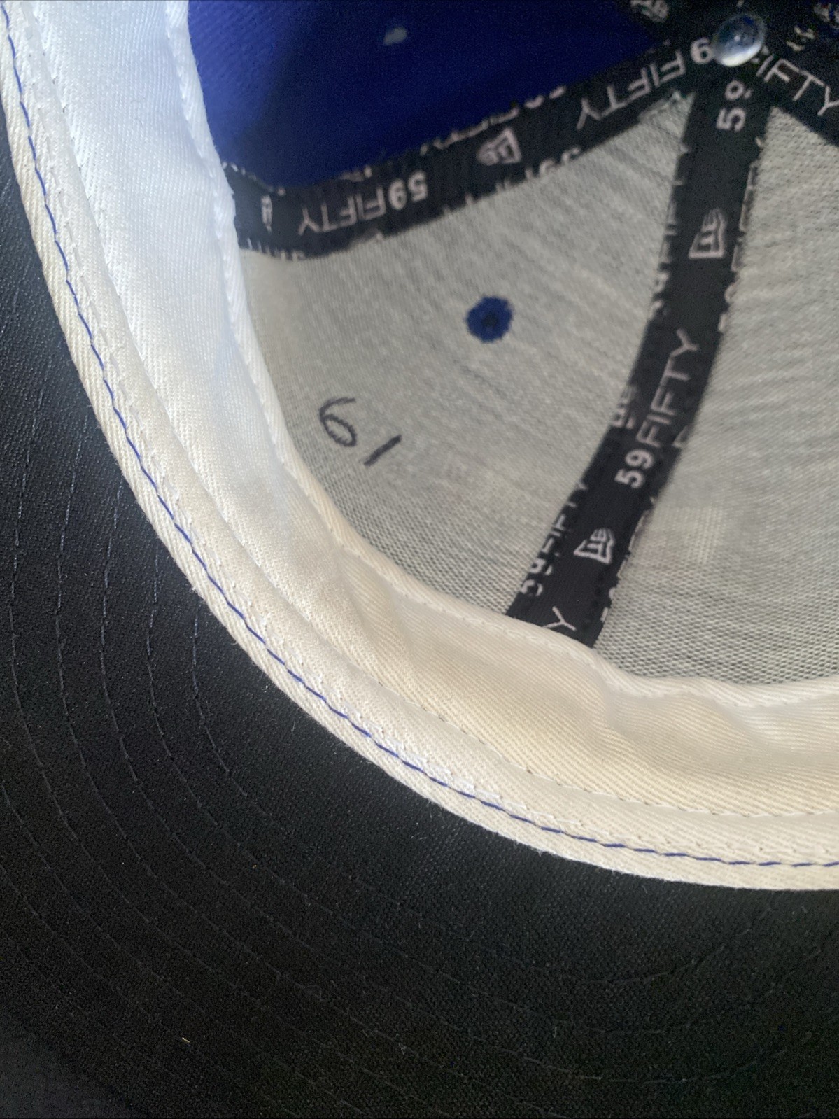 Chan Ho Park 2002 Texas Rangers Game Used Hat #61 GU1