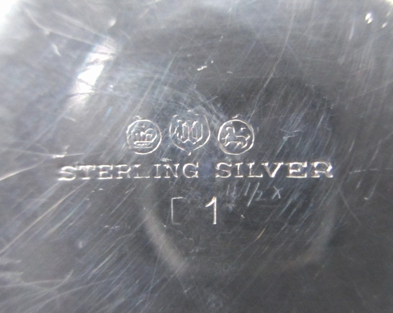 Vintage Watson Co. Sterling Silver Baby / Child Christening Cup - 32 grams