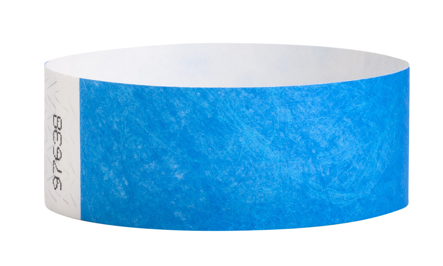 50 1" NEON BLUE TYVEK WRISTBANDS, EVENT WRISTBANDS. PAPER WRISTBANDS