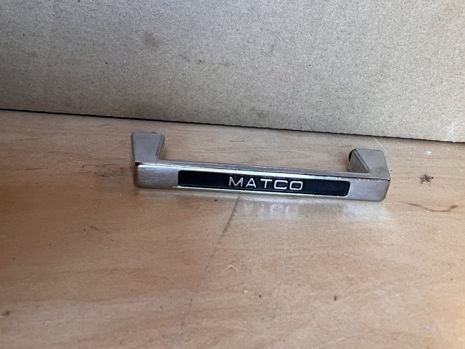 One (1) Vintage MATCO Toolbox Tool Box Chest Cabinet Cart Pull Handle