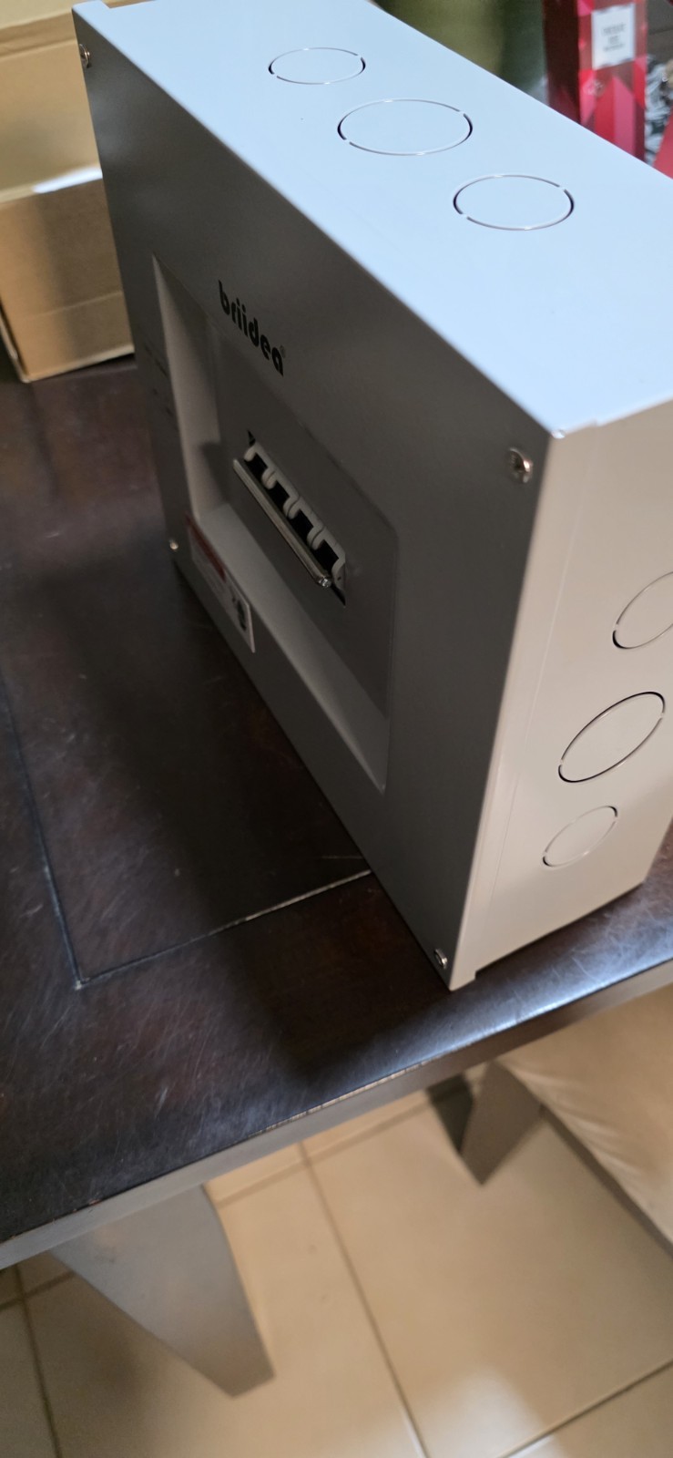 Briidea Transfer Panel (60A/60A) Transfer Switch for Portable Generator 15,000w