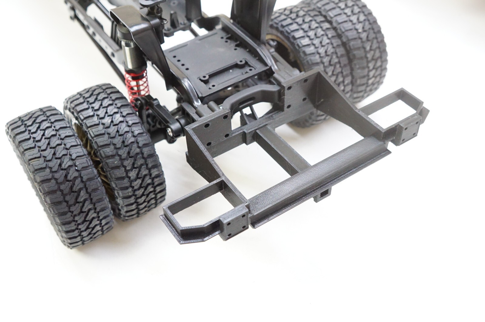 CEN F450 Upgrade - HD Rear Bumper Protection + Rear Tow Hitch Extension Block