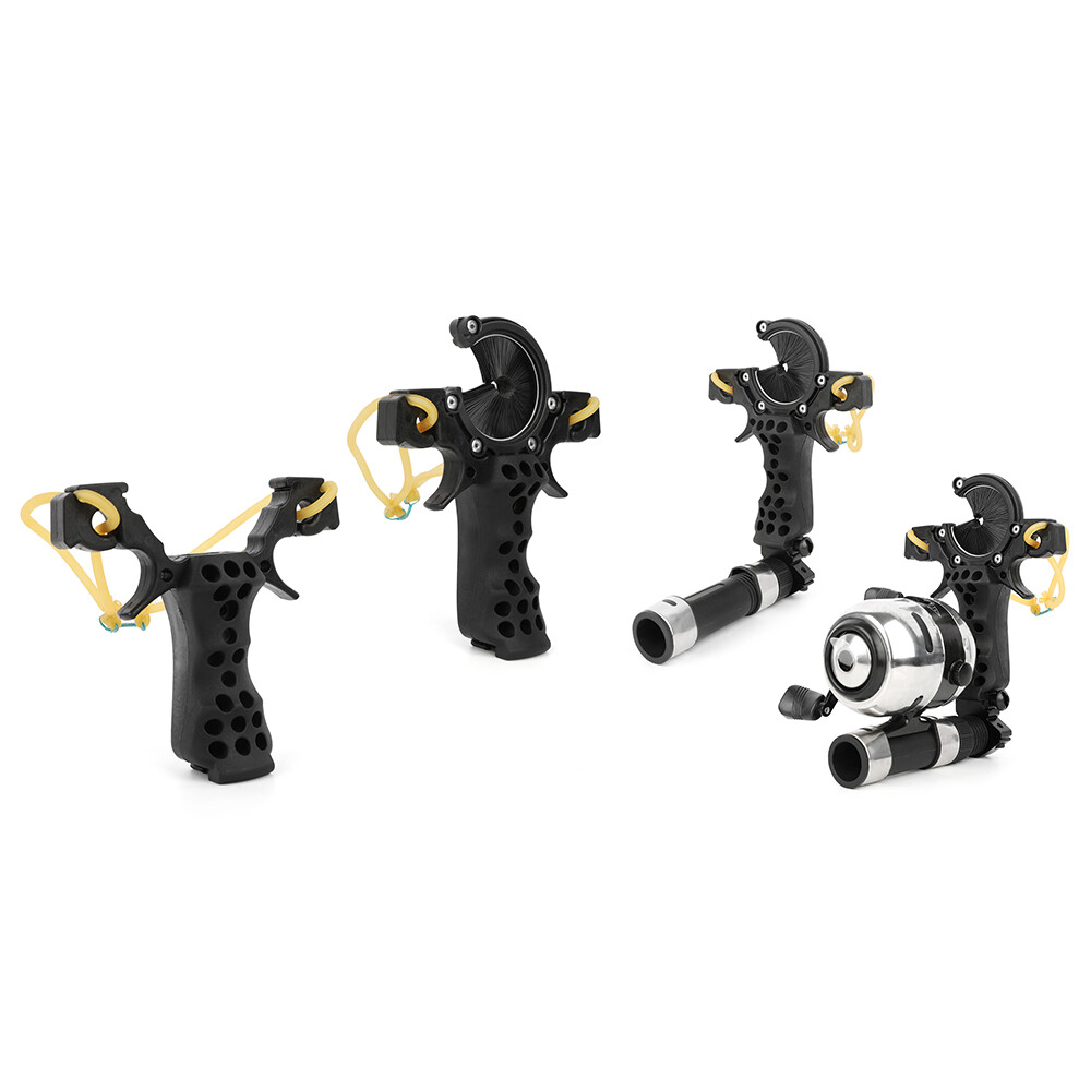 Bow Fishing Spincast Reel Slingbow Catapult Sling Archery Hunting Bowfishing
