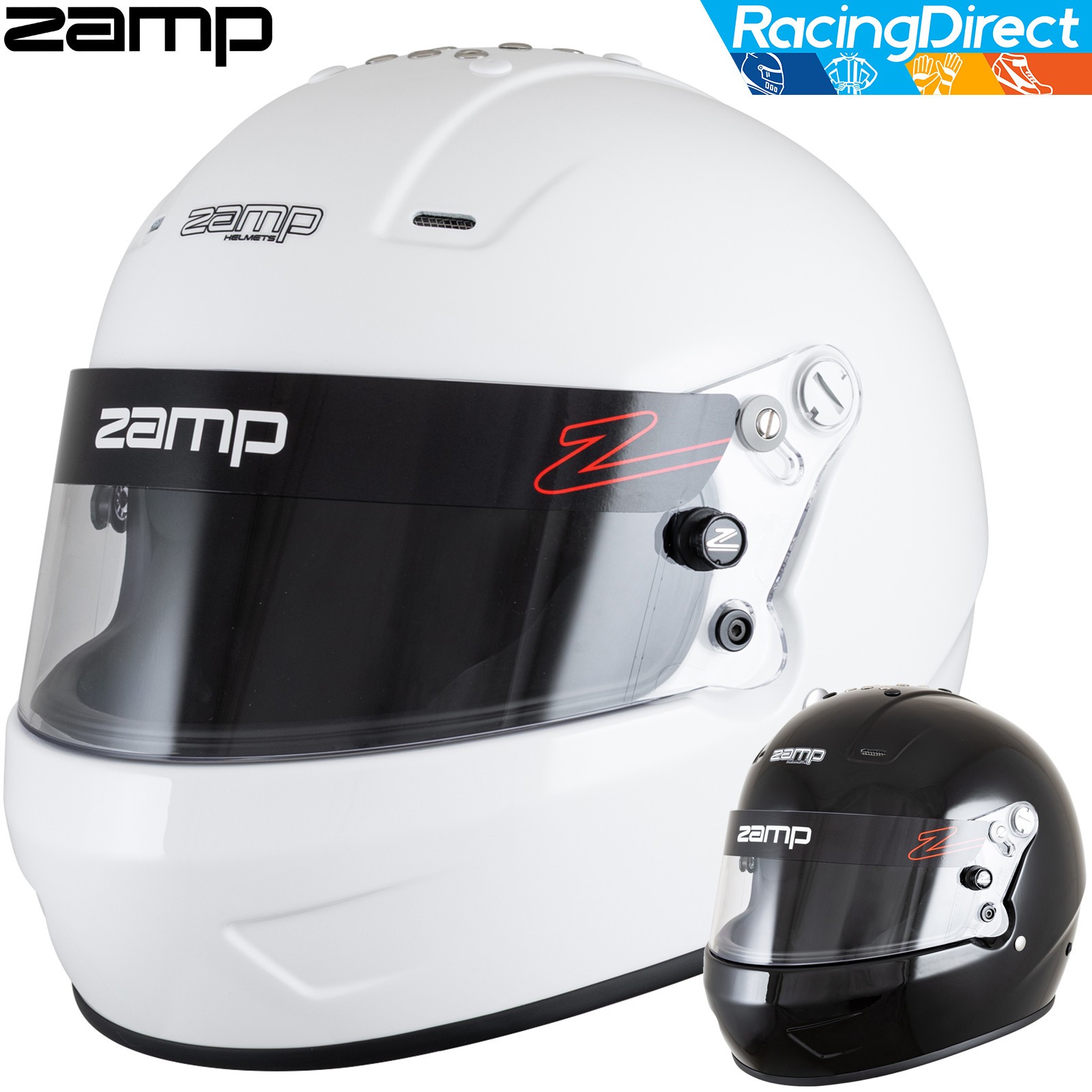 ZAMP - RZ-57 SA2025 Auto Racing Helmet - Minimal Venting - Snell Rated Helmet