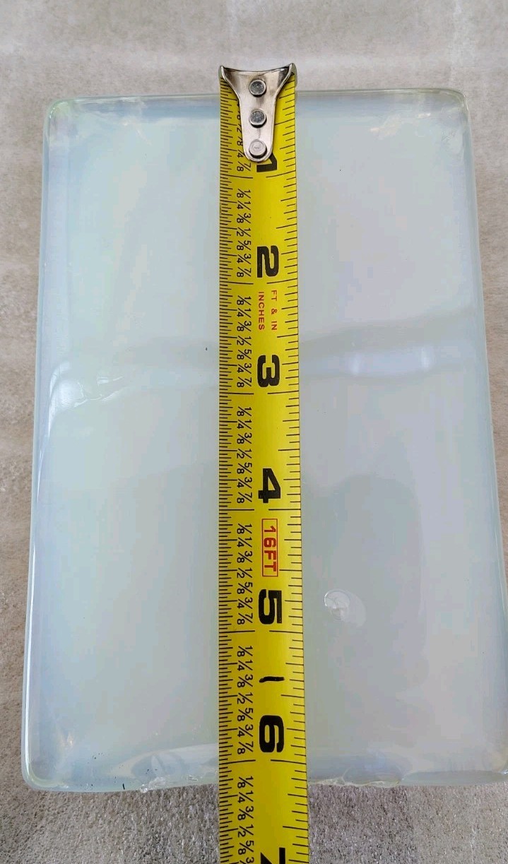 Opalite Glass Opal LARGE Block Rough Flint Knapping 3.8#
