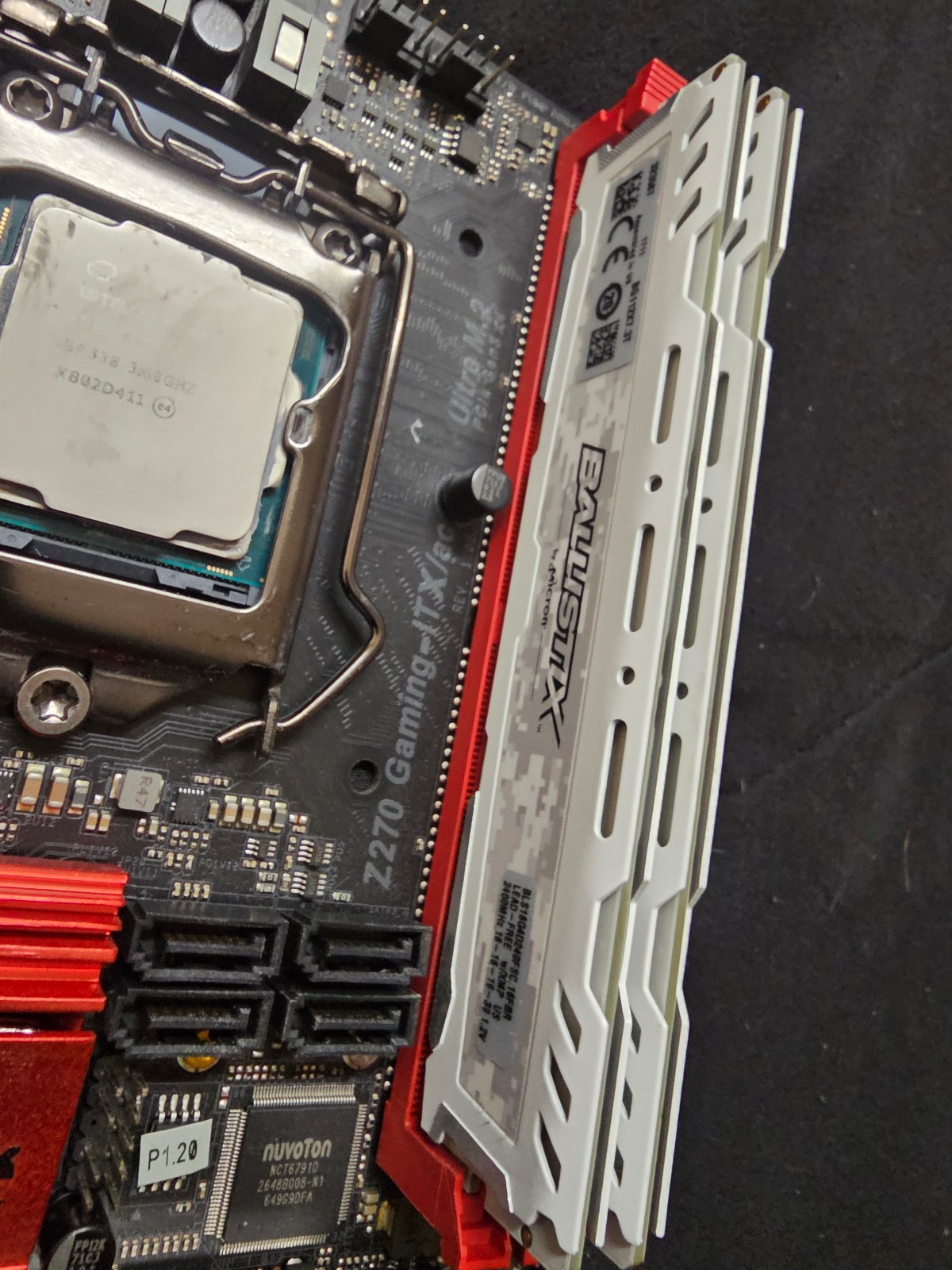 ASRock Fatal1ty Z270 Gaming-ITX Core i7-7700 3.4GHz 32GB DDR4 1TB SSD Windows 11