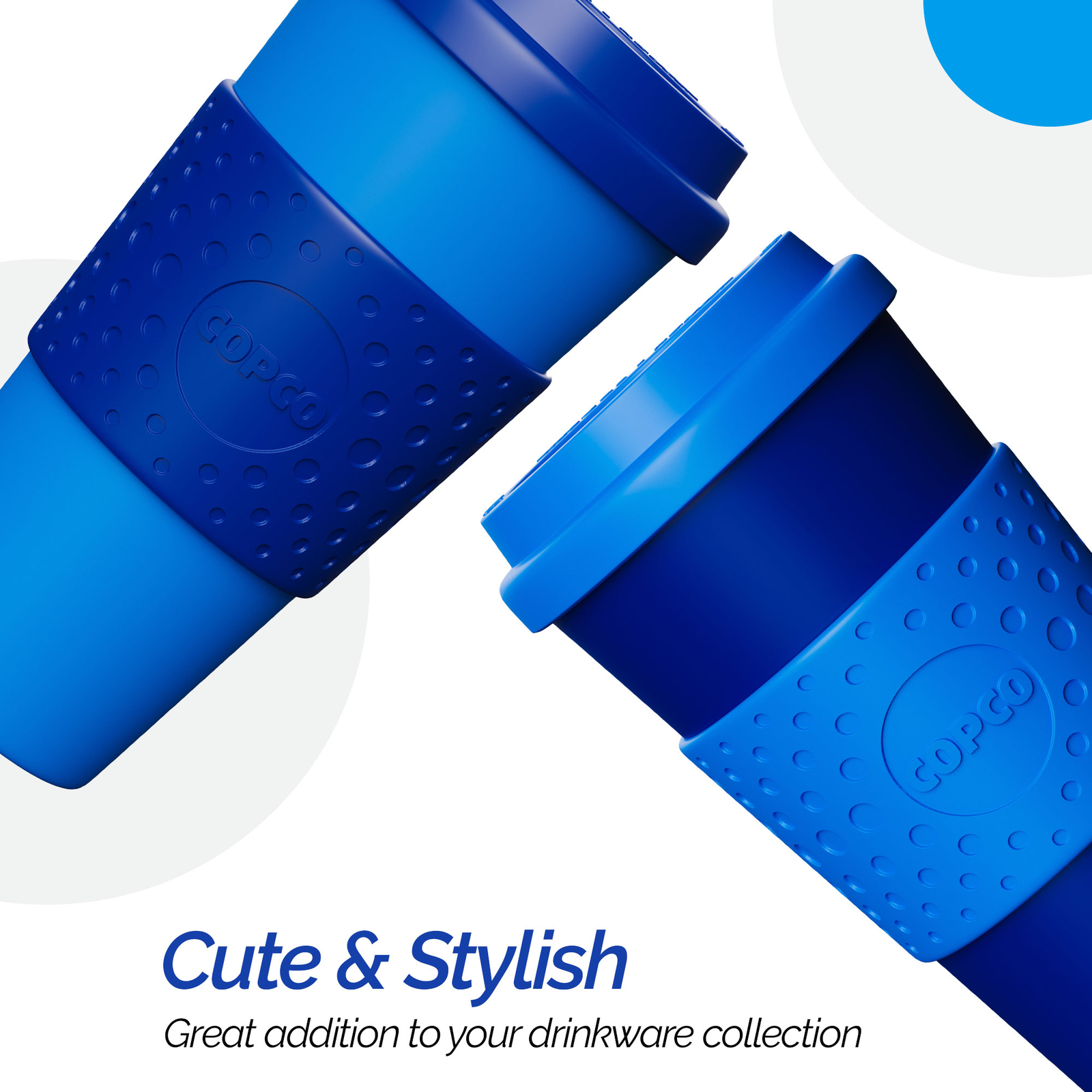 Copco Acadia Travel Mug, Set of 2 - Navy & Blue